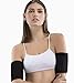Z&S Arm Trimmers for Men & Women Neoprene Gym Exercise Compression Slimmer Bands for Workout Fat Burning Sudatory Black,2pcs Pack (M)