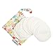 Organic Washable Breast Pads 8 Pack | Reusable Nursing Pads for Breastfeeding with Carry Bag primary