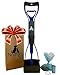 Complete Pooper Scooper Gift Set for Dogs with Large Poop Bags Included - Best for Small, Medium, Large, XL Pets - Long Handle Scoop - Portable and Heavy Duty - Great in Grass and Cement