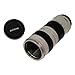 Thermo LenZcup with Stainless Steel Insulated Tumbler (Modeling 1:1 Canon EF 70-200mm f/4L USM Lens, White), 16oz