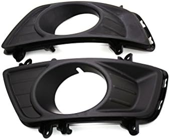 1Pair Front Bumper Fog Lamp Light Covers Bezels For Kia Carens 2007-2013