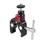 CAMVATE Super Clamp Articulated Mini Ball Head with 1/4"-20 Thread Hole