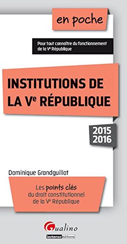Institutions de la Ve République