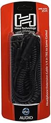 Hosa HPE-325C 1/4" TRS to 1/4" TRS Coiled Headphone