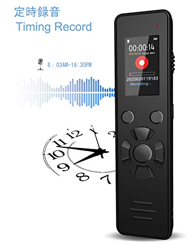 Aomago Digital Voice Recorder 32GB V619 Voice Activated Recorder for Lectures Meetings USB C Rechargeable