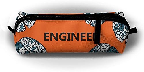 Engineer Brain Pen Pencil Holder Makeup Bag Different Colors Gift For Students With Zipper