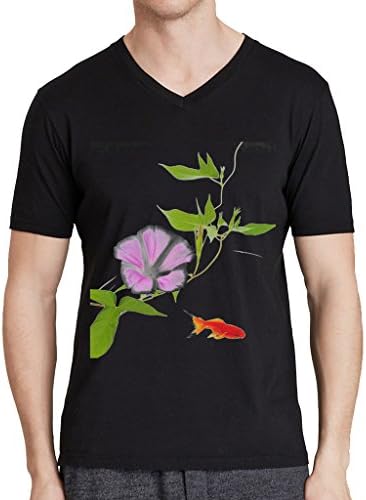 Aquaponic System Mens T Shirts V Neck Mens Shirts Black Size Large