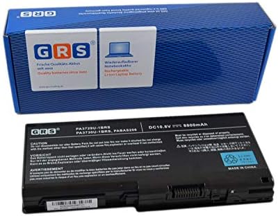 GRS Battery Toshiba Qosmio X500, X505, PA3729U-1BAS, PA3729U-1BRS, PA3730U-1BRS, PA3730, 8800mAh,10,8V