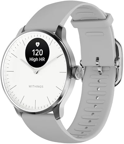 Withings ScanWatch Light Hybrid Smartwatch Heart Rate Sleep Activity GPS HSA FSA