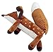 NIDMIDO The Little Fox Prince Fox Stuffed Plush,Kids Birthday/Xmas Graduation Gift 20-Inch(Fox with Keychain)