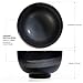 Tealyra - Matcha Bowl Black - Authentic - Ceramic - Made in Japan - Chawan from Japanese Master-Craft - Matcha Tea Cup Ceremony Use