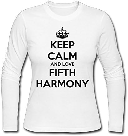 NOLAii Fifth Harmony Custom Women's Blank Long Sleeve Round Neck T-Shirt Fall/Winter
