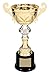 Decade Awards Cup Trophy, Gold and Silver - Metal Corporate Cup Award - Engraved Plate on Request