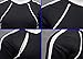 Another Me Men's Costume Sword Art Online Anime Kirito PU Jacket Coat SAO Outfit Cosplay Suit Male Medium Black