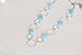 Carolina Fashion Womens Lanyard Necklace with swivel ID clasp (Turquoise & Silver)