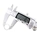 Capri Tools CP20002 Platinum Series Fractional Digital Caliper with Extra Large LCD Screen, 8-Inch