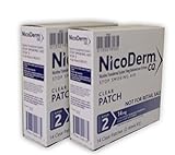 NicoDerm CQ Clear Nicotine Patch 14 milligram (Step 2) Stop Smoking Aid 28 Count