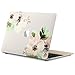 Kuzy MacBook 12 inch Case, Retina Display Model A1534 New 2018 2017 2016 2015 Soft Touch Hard Case Shell Cover - Flowers