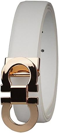 Men's Smooth Leather Buckle Belt 35mm Leather
