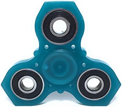 2017 GLOW IN DARK, Premium Quality Fidget Spinner for Reducing Stress, Anxiety and helps with ADHD by Cre8iveLogix