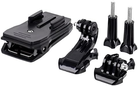 QOOKR Quick Release Clip Backpack Strap Clamp Mount for Gopro Hero 5, Session 4, EK7000 Action Cameras