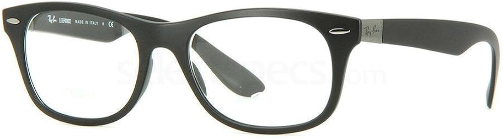 matte black ray ban eyeglasses