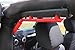 ABN Solid Steel Rear Red Grab Handles for Jeep Wrangler 2007-2016 2/4 Door