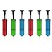 6 Hand Air Pump with Needle Footbal Basketball Ball Balloons Sports Soccer New !