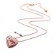 Kaariag Punkin Pink Open Heart Box Princess Necklace