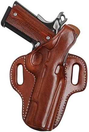 El Paso Saddlery Strongside Select Thumb Break Outside The Waistband Holster Right Hand 1911 Officer Leather