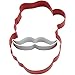 Metal Cookie Cutter Set 2/Pkg Santa Face