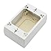 Legrand Wiremold C53 Cordmate II Cord Cover Low Voltage Data Comm Box, Organizer for Wall, Holds Up to 3 Cords or Cables, White (1 Pack)