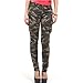 Red Fox Girls' Camo Skinny Cargo Pants Xl Olive