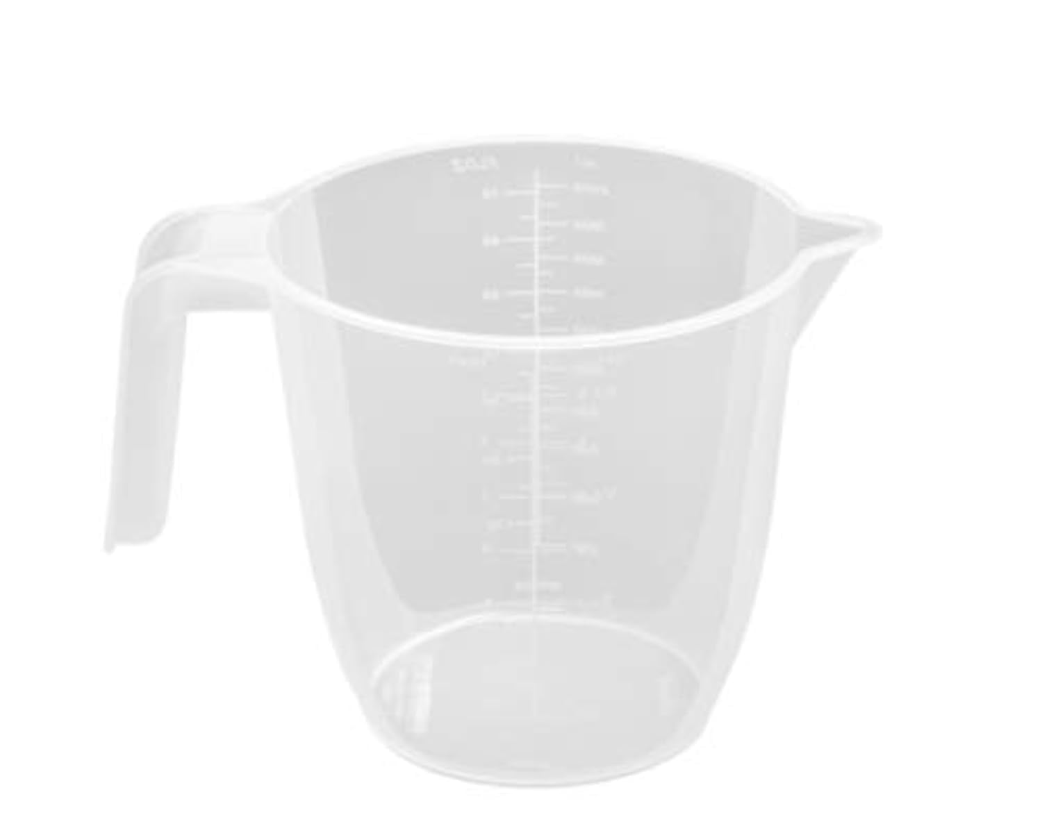 Wham Stackable Clear Plastic Measuring Jug ( 2L ) Capacity