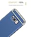 Galaxy S8 Case, NAISU Galaxy S8 Back Cover, Ultra Slim & Rugged Fit Shock Drop Proof Impact Resist Protective Case, 3 in 1 Hard Case for Samsung Galaxy S8 - Blue