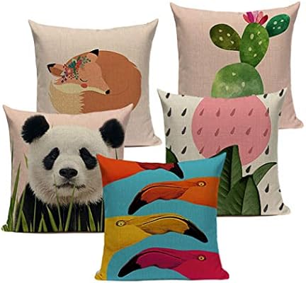 Amazon Com Ianchoo Comfortable Decorative Pillows Panda Bird Fox