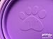 Prima Pet Expandable / Collapsible Silicone Food & Water Travel Bowl with Clip for Medium & Large Dog, Portable and Durable Pop-up Feeder for Convenient On-the-go Feeding, Size: 5 Cups (7 Inch Diameter Bowl) (LARGE (5 CUPS), PURPLE)