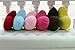 Missley Colorful Soft Sweet Love Heart Shaped Pillow Nap Pillow Fluffy Throw Pillows Back Cushion For Lover Kids (Pink)