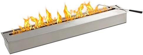 Wolfire PRO Bio Ethanol Insert, 40 Inches Ventless Ethanol Burner (40 Inch - 8 L)