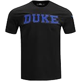 Pro Standard Mens Duke University Classic Chenille Short Sleeve Tee Black M