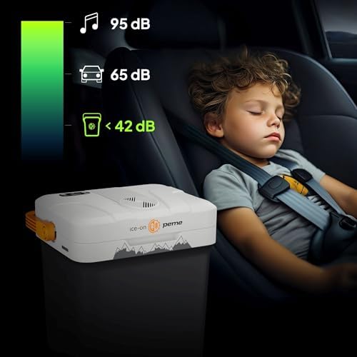 Kühlbox Auto Elektrisch für Camping Kühlschrank Elektrische Kühltruhe Groß Autokühlschrank Cool Box Cooler Gefrierbox mit Strom und Steckdose Car Fridge Tiefkühlbox 12V 230V 22,9L – Essential