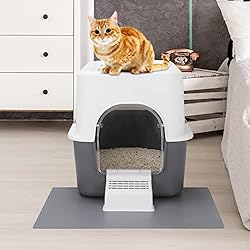 Sfozstra Cat Litter Box with Lid, Fully Enclosed
