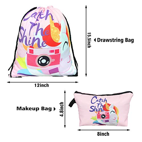 1 Unicorn+Gifts+Girls+Drawstring+Backpack