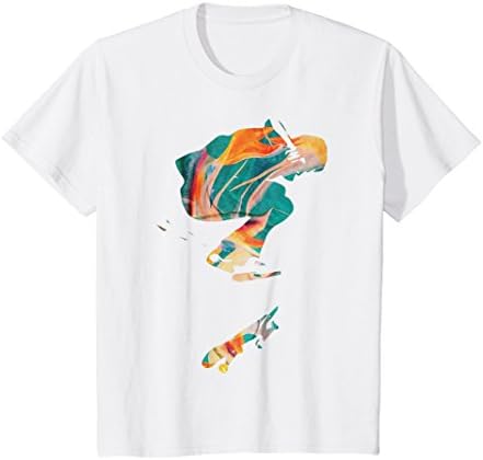 Ollie Skateboard Tee Shirt for Boys - Skateboarding T-Shirt