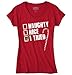 Naughty Humor Christmas Funny Shirts Gift Ideas Junior V-Neck Tee