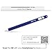 ABA iTec Apple Pencil Case Skin for iPad Pro Pen 9.7 & 10.5 with Premium Comfort with Soft Grip the Best Apple iPencil Accessory - Silicone Sleeve Cover with Cap Holder (Blue)