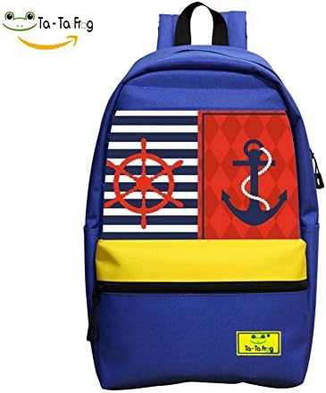 Ship Icons Backpack Teens Large Space Shoulder Handbag