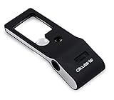 OkularisÂ® 55x Multifunction Pocket Microscope and Magnifier with LED and UV-Illumination