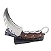 MASALONG Unicorn black/white Shuangsha Series Claw karambit knife kni117