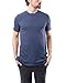 Brooklyn Athletics Men's T-Shirt Marl Modern Slim Fit Short Sleeve Tee Shirt